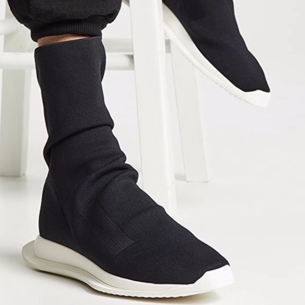 NOT FOR SALE - RICK OWENS DRKSHDW Runner Stretch Sock Sneakers